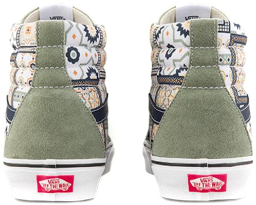 Vans Sk8-Hi Reissue Moroccan Tile 'Dark Khaki' Coklat Tua VN0A4BV8688 Lookbook Vans Sk8-Hi Reissue Moroccan Tile 'Dark Khaki' Coklat Tua VN0A4BV8688