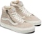 Vans Sk8-Hi Reissue Side Zip Cozy Hug Sherpa 'Beige' Wanita VN0007NZBLL