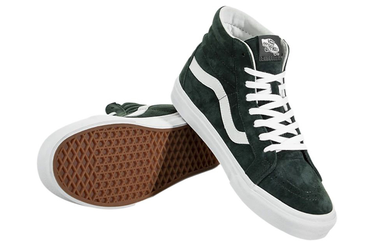 Purchase Vans Sk8-Hi Reissue Suede 'Darkest Spruce' Gelap Pulasan. VN0A2XSBU5J