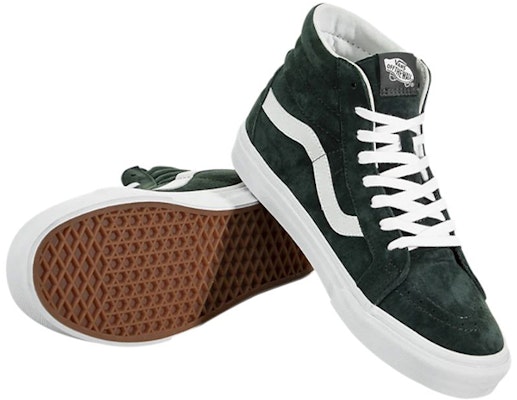 Vans Sk8-Hi Reissue Suede 'Darkest Spruce' VN0A2XSBU5J Purchase Vans Sk8-Hi Reissue Suede 'Darkest Spruce' VN0A2XSBU5J