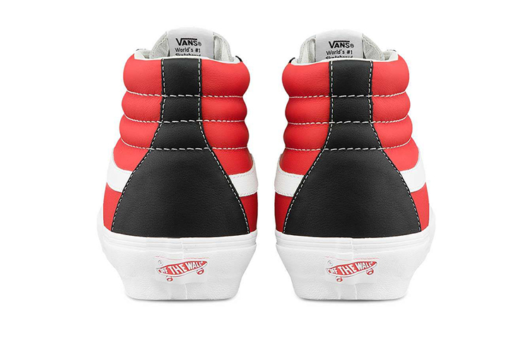 Shop 万斯 Sk8-Hi Reissue VLT LX '黑橙' VN0A4BVHA0G