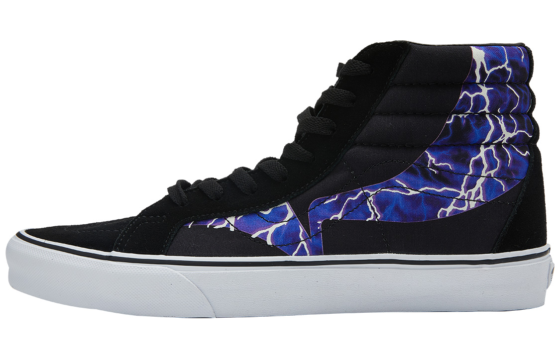Vans SK8-HI Reissue Wear-resistant Non-Slip Casual Skateboarding Shoes Black VN0A4BV84W3