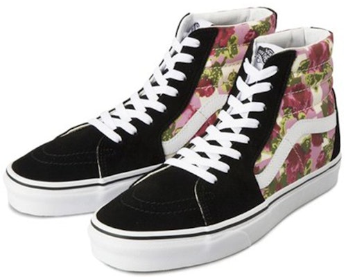 Vans SK8-Hi Bunga Romantis Hitam VN0A38GEVKB Lookbook Vans SK8-Hi Bunga Romantis Hitam VN0A38GEVKB