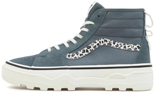 Vans SK8 HI Sentry 潮流休閒 防滑耐磨 高筒 滑板鞋 男女款 藍白 Buy Vans SK8 HI Sentry 潮流休閒 防滑耐磨 高筒 滑板鞋 男女款 藍白