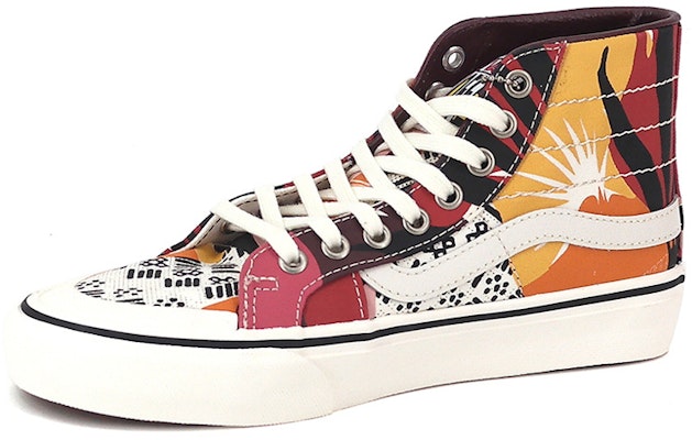 Vans SK8-HI Sf Pelbagai Warna 'Merah Putih Jingga' VN0A3MV122P Lookbook Vans SK8-HI Sf Pelbagai Warna 'Merah Putih Jingga' VN0A3MV122P