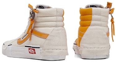 Vans SK8-HI 白黄高帮鞋 VN0A3WM1ZGD Lookbook Vans SK8-HI 白黄高帮鞋 VN0A3WM1ZGD