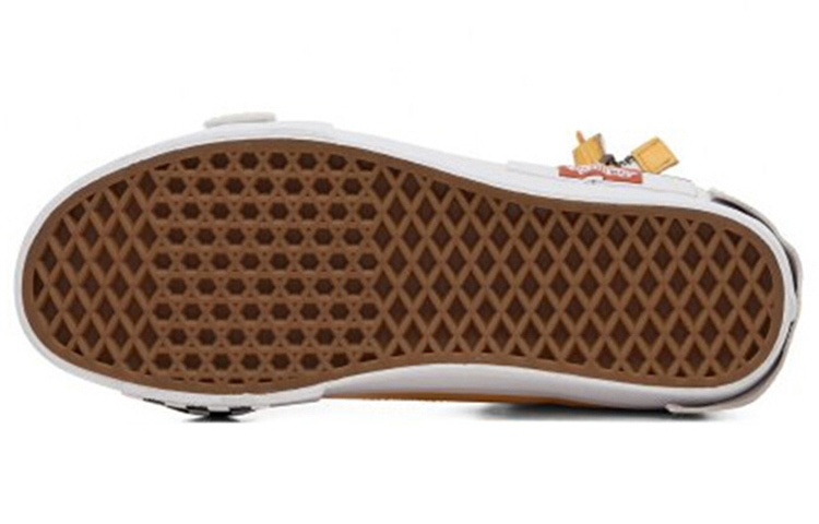 Shop Kasut Vans SK8-HI Putih/Kuning VN0A3WM1ZGD