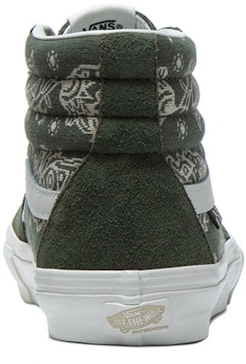 Vans SK8-HI Skate 'Dark Green' VN0A5FCCV0N Lookbook Vans SK8-HI Skate 'Dark Green' VN0A5FCCV0N