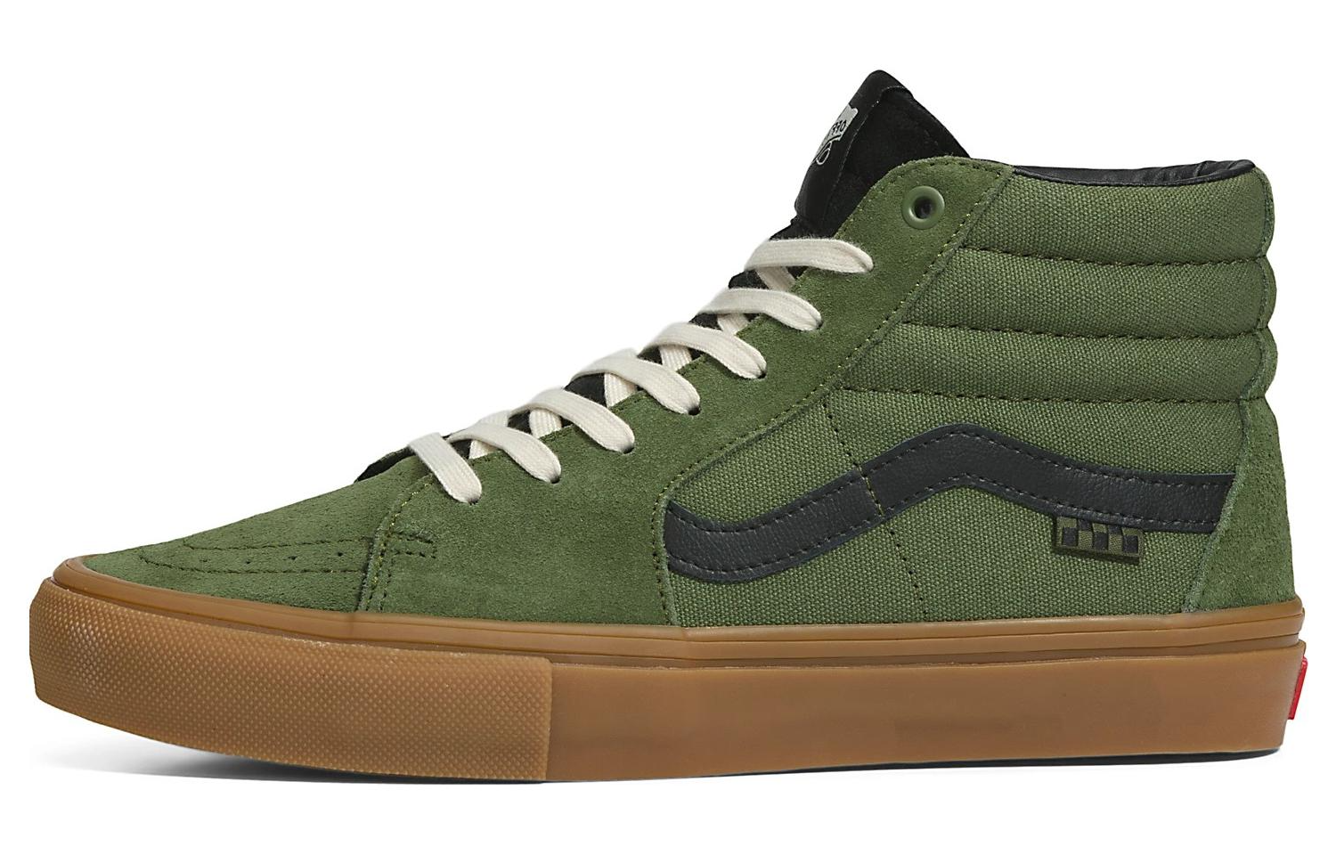Buy Vans SK8 HI 滑板防滑耐磨 高筒 鞋款 男女均適 深綠色
