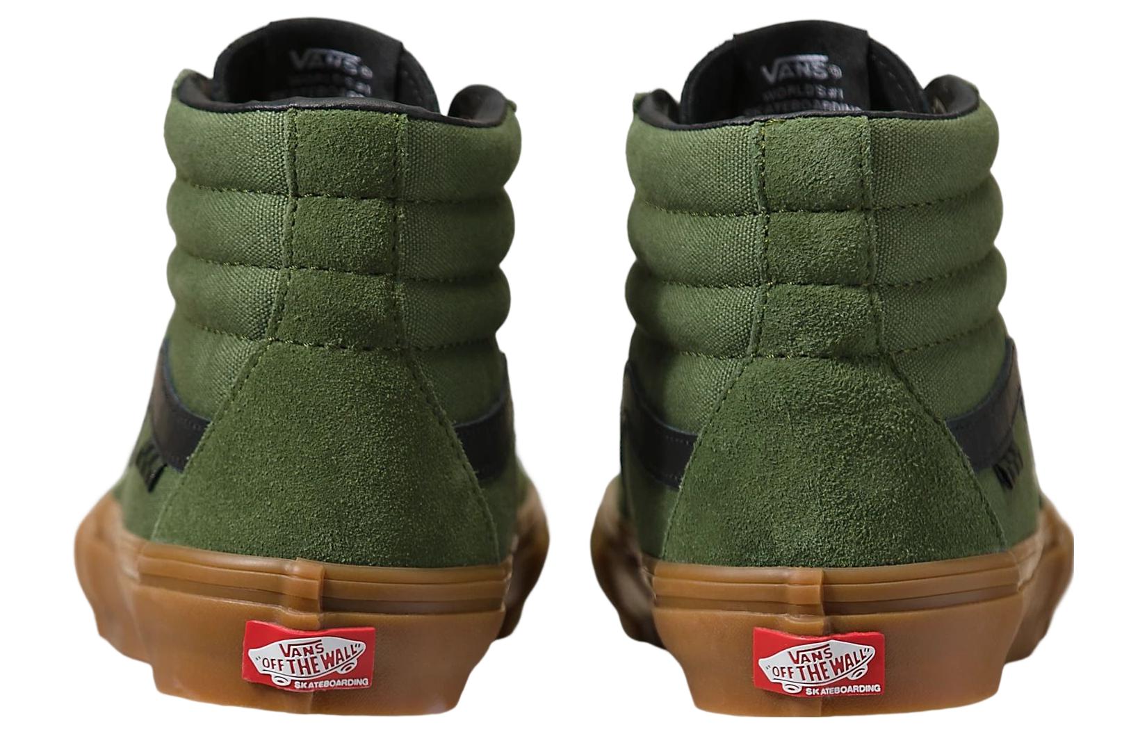 Purchase Vans SK8 HI 滑板防滑耐磨 高筒 鞋款 男女均適 深綠色