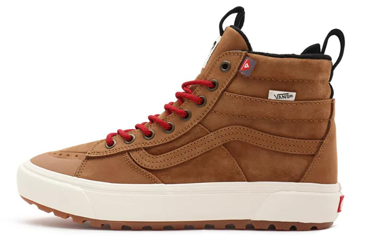 Buy Vans SK8 HI 輕便耐磨 高筒滑板鞋 男女同款 棕色