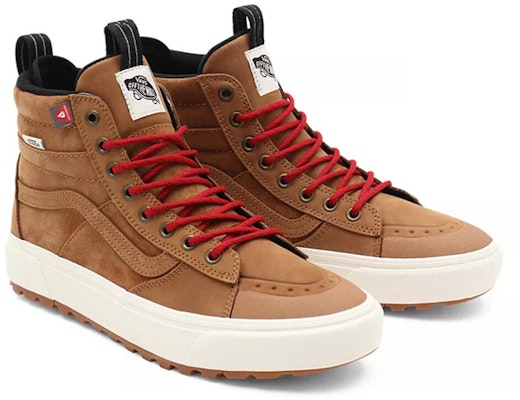 Vans SK8 HI 輕便耐磨 高筒滑板鞋 男女同款 棕色 Lookbook Vans SK8 HI 輕便耐磨 高筒滑板鞋 男女同款 棕色