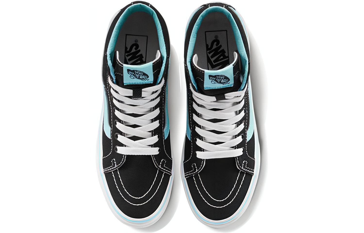 Lookbook Vans Sk8-Hi Slim '黑蓝配色' VN00018IGZR