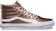 Order Vans SK8-HI Slim Kasut Skateboard Kasual Emas VN0A32R2LZ9