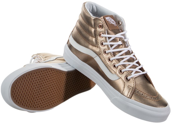 Vans SK8-HI Slim Casual Skateboarding Shoes Gold VN0A32R2LZ9 Purchase Vans SK8-HI Slim Casual Skateboarding Shoes Gold VN0A32R2LZ9