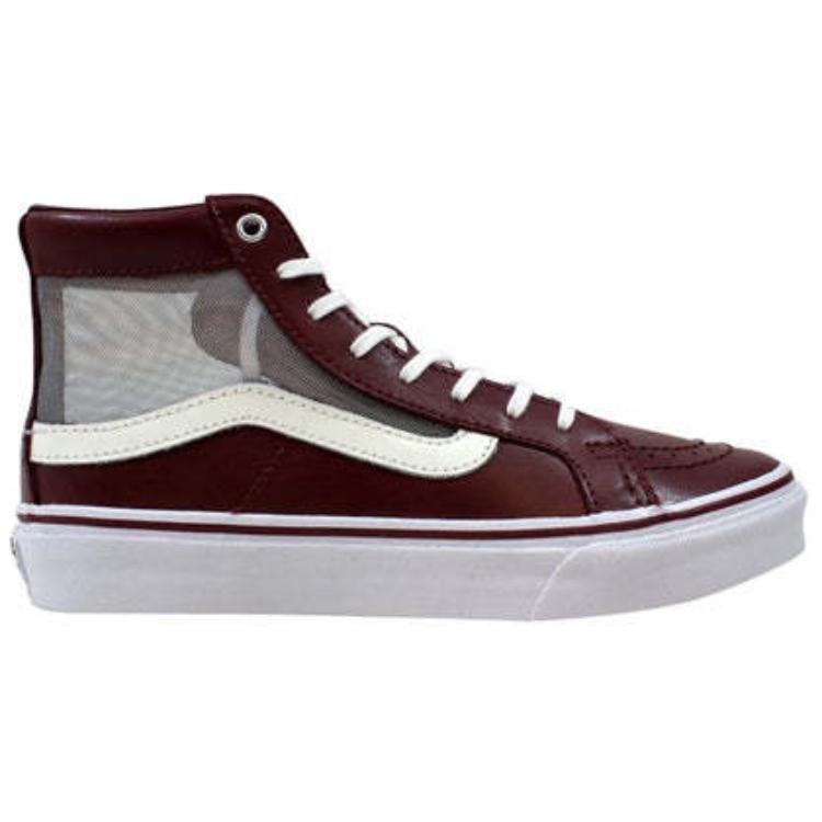 Order Vans Sk8-Hi Slim Cutout '波特酒色' VN0004KZISV