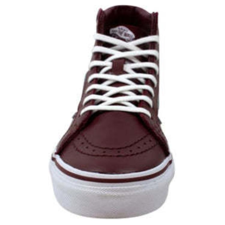 Lookbook Vans Sk8-Hi Slim Cutout '波特酒色' VN0004KZISV