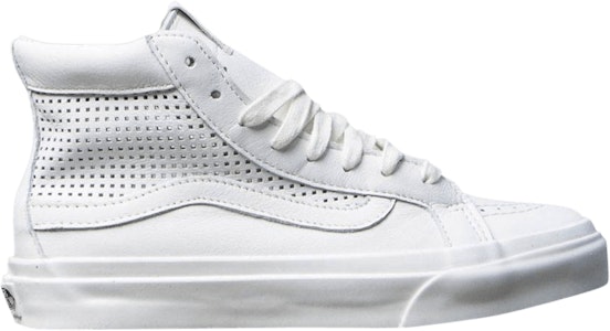 Vans Sk8-Hi Slim Cutout DX 'Square Perf - Blanc De Blanc' Wanita VN0A38GQMSH Buy Vans Sk8-Hi Slim Cutout DX 'Square Perf - Blanc De Blanc' Wanita VN0A38GQMSH