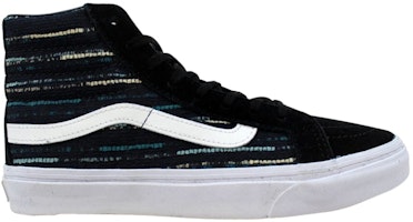 Vans Sk8-Hi Slim Italian Weave 'Black Multi' VN00018IJR2 Vans Sk8-Hi Slim Italian Weave 'Black Multi' VN00018IJR2