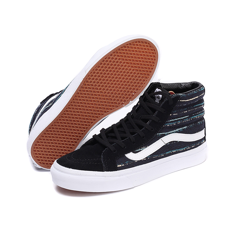 Purchase Vans Sk8-Hi Slim Italian Weave 'Hitam Multi' VN00018IJR2