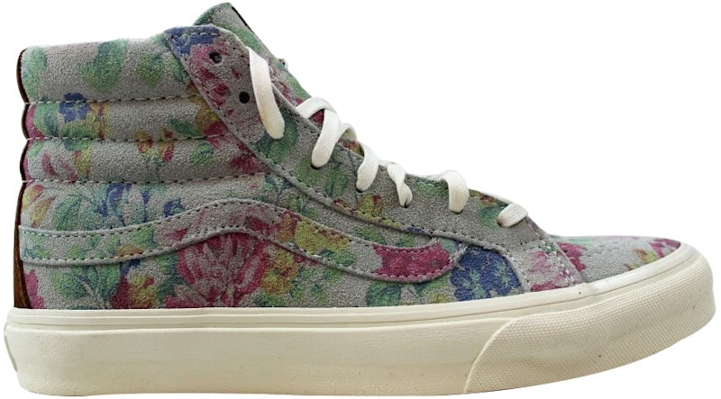 Buy バンズ スケハイ スリム スエード "フローラルマシュマロ" VN-0XH7EH5