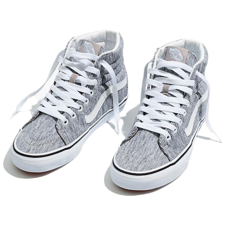 Shop Vans SK8 HI 休閒滑板鞋 女款 灰色