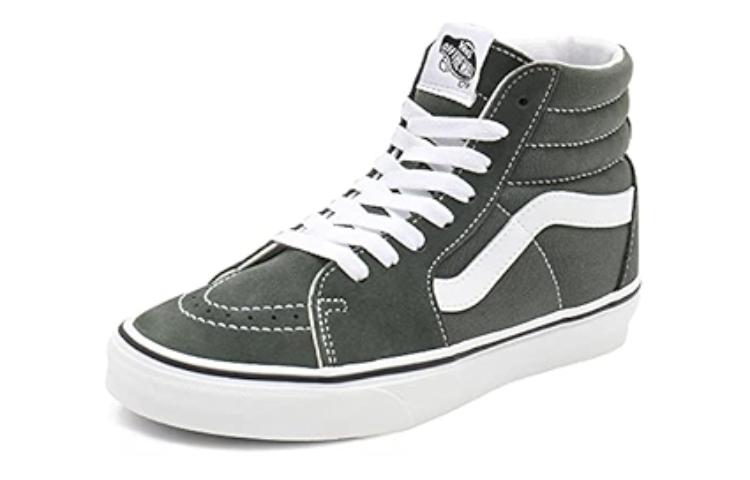 Lookbook 반스 스케이트하이 스니커즈 그린 (50 characters) VN0A32QG9GF