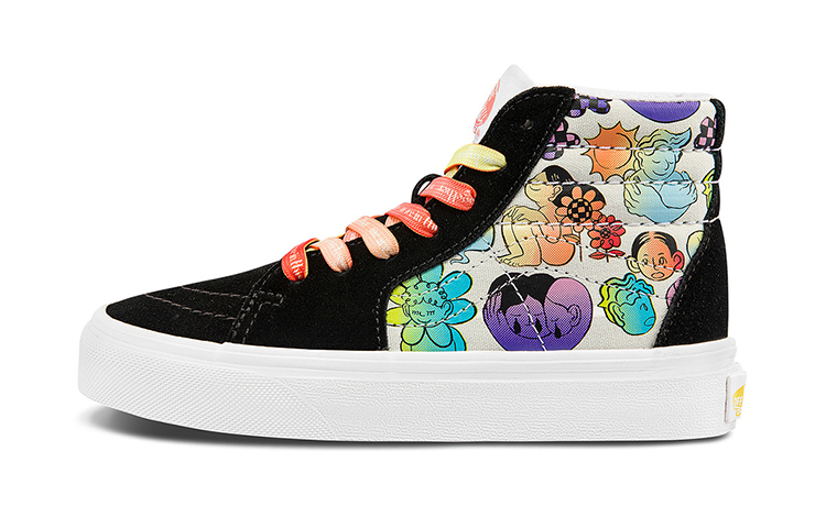 Buy Vans SK8-HI Sneakers K 'Hitam Pelbagai Warna' VN000D5F8C3