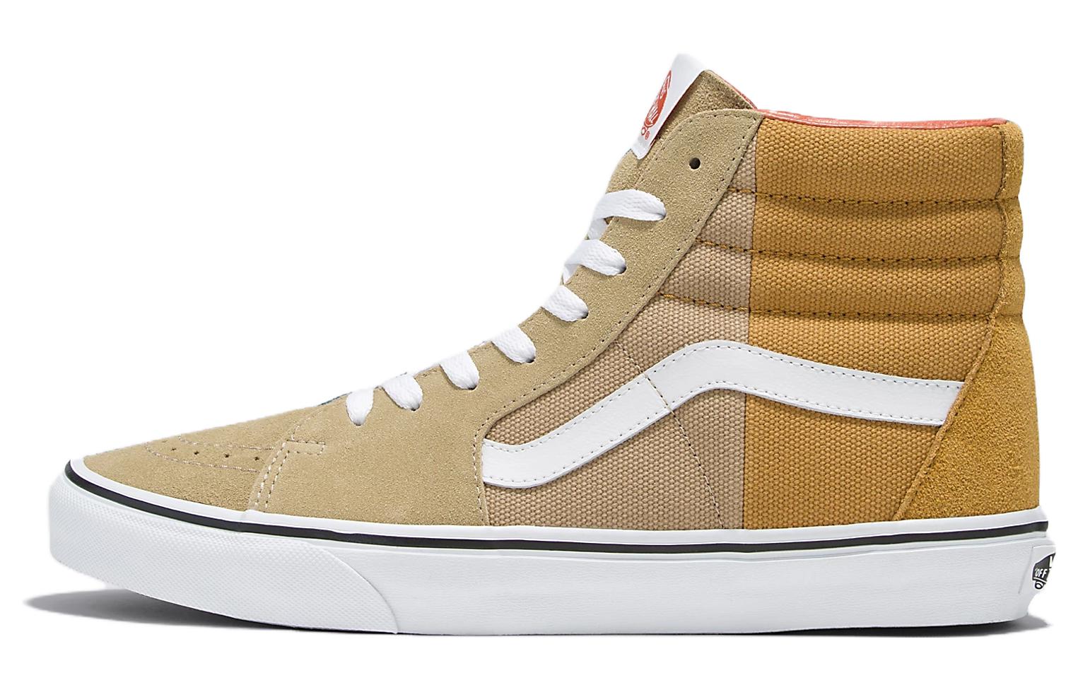Buy Vans Sk8-Hi Split Duck Canvas 'Beige Gold' Kasut Kanvas Emas Beige. VN0009QN448