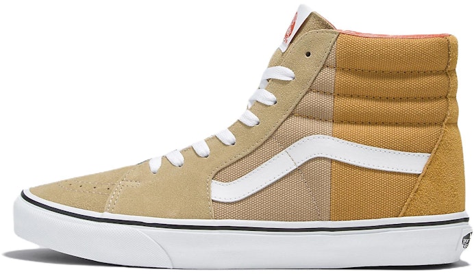 Vans Sk8-Hi Split Duck Canvas 'Beige Gold' Kasut Kanvas Emas Beige. VN0009QN448 Buy Vans Sk8-Hi Split Duck Canvas 'Beige Gold' Kasut Kanvas Emas Beige. VN0009QN448