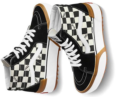 Vans Sk8-Hi Stacked「棋盤格」VN0A4BTWVLV Shop Vans Sk8-Hi Stacked「棋盤格」VN0A4BTWVLV