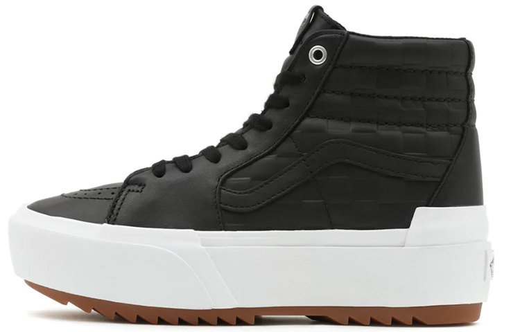 Buy Vans Sk8-Hi Stacked 'Embossed Checkerboard' Lelaki/Wanita VN0A4BTWA5S