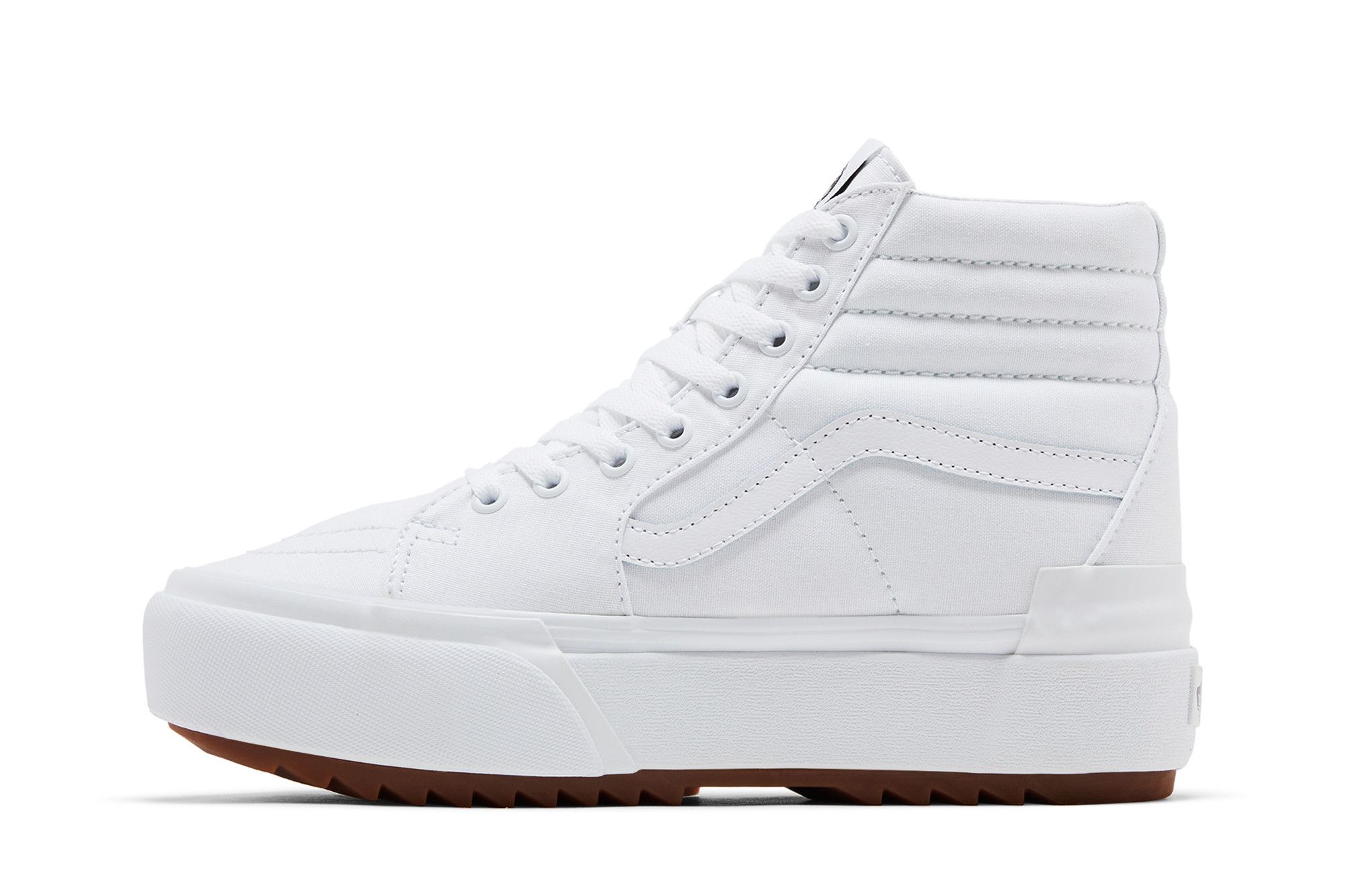 Lookbook Vans Sk8-Hi Stacked 'White Gum' Putih Gum VN0A4BTWL5R