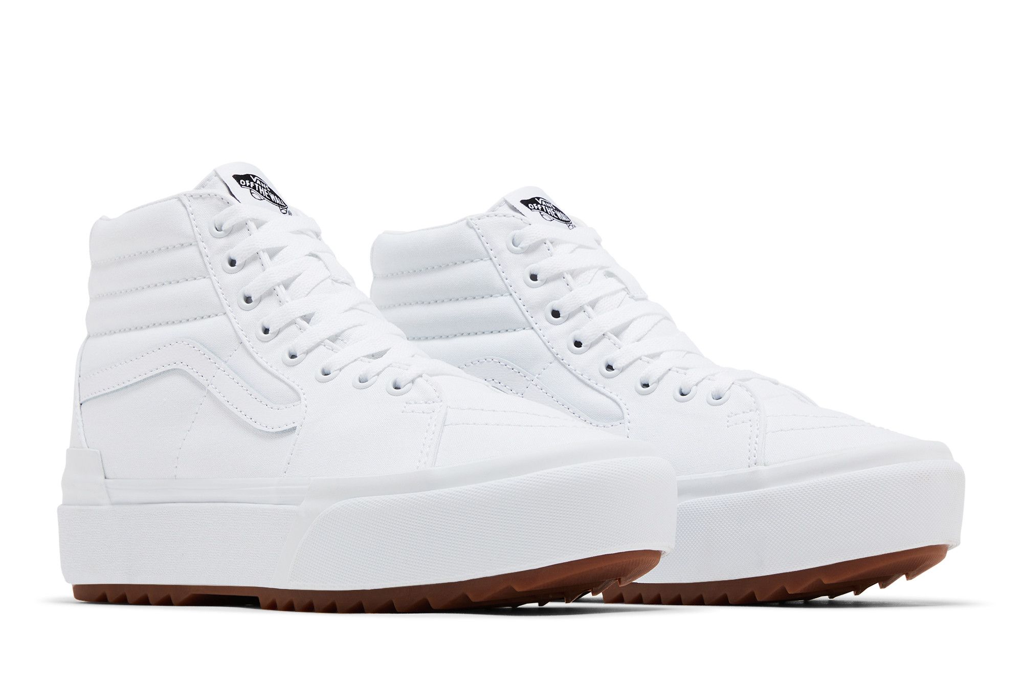 Cheap Vans Sk8-Hi Stacked 'White Gum' Putih Gum VN0A4BTWL5R