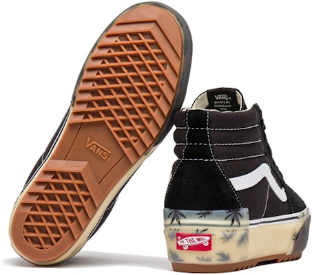 Vans Sk8-Hi Stacked LX 'Palm Black' VN0A4U4DXA5 叢林黑 Shop Vans Sk8-Hi Stacked LX 'Palm Black' VN0A4U4DXA5 叢林黑