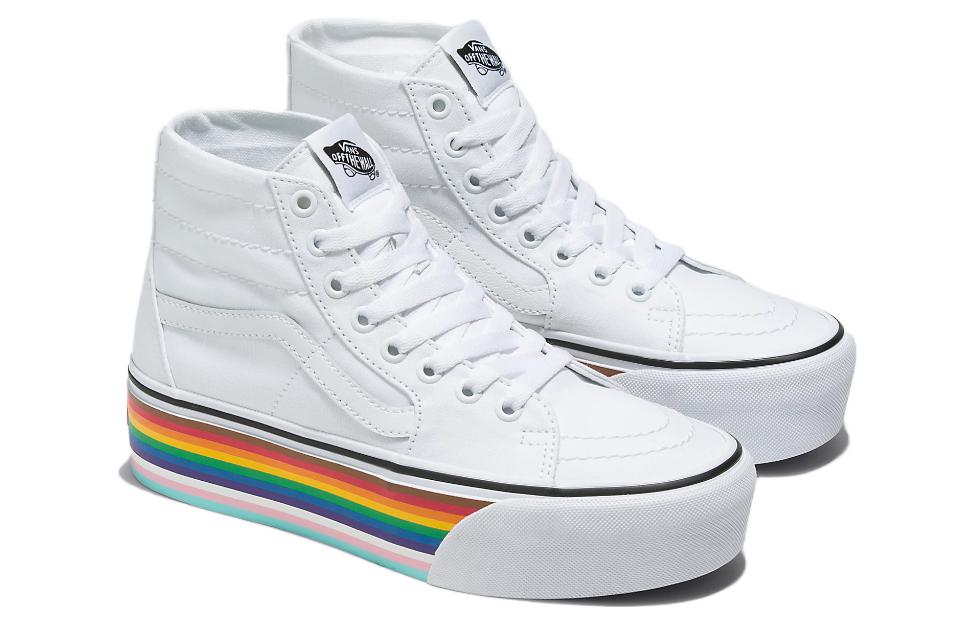 Order 반스 스택폼 스케이트하이 프라이드 (Vans Stackform Skate-Hi Pride) VN0A7Q5PRNC