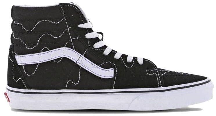 Vans SK8-HI 缝线'黑白' VN0A7Q5NB6O Order Vans SK8-HI 缝线'黑白' VN0A7Q5NB6O
