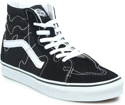 Vans SK8-HI 缝线'黑白' VN0A7Q5NB6O Lookbook Vans SK8-HI 缝线'黑白' VN0A7Q5NB6O