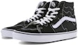 Shop Vans SK8-HI 缝线'黑白' VN0A7Q5NB6O