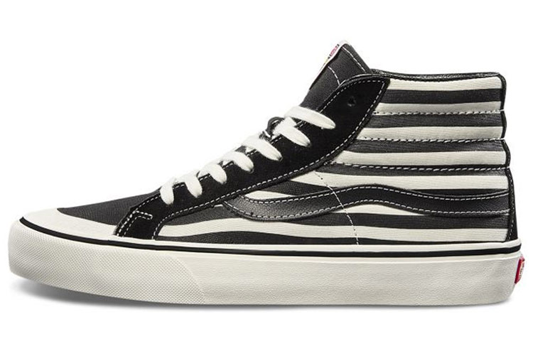 Buy Vans SK8-Hi Stripe Kasut Tinggi Unisex Hitam Putih VN0A3ZCEUZS