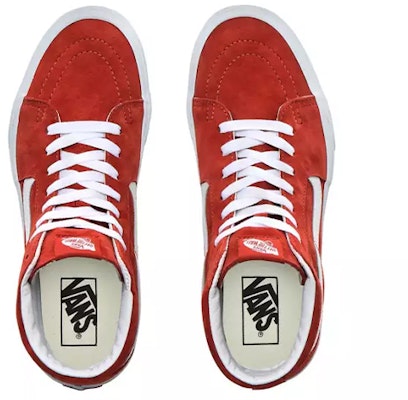 Vans Sk8-Hi Suede 'Ladrillo Quemado'. VN0A4BV6V75 Shop Vans Sk8-Hi Suede 'Ladrillo Quemado'. VN0A4BV6V75