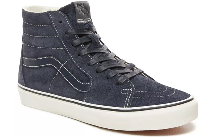 Lookbook Vans Sk8-Hi Suedez '海军蓝' 高帮运动鞋 VN0A38GEULQ