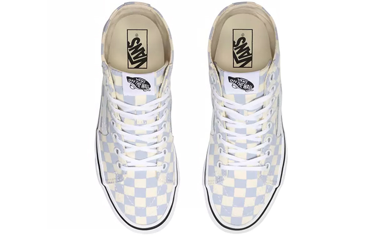 Shop Vans Sk8-Hi Tapered 'Tablero de Ajedrez - Azul Zen' VN0A4U16XHX
