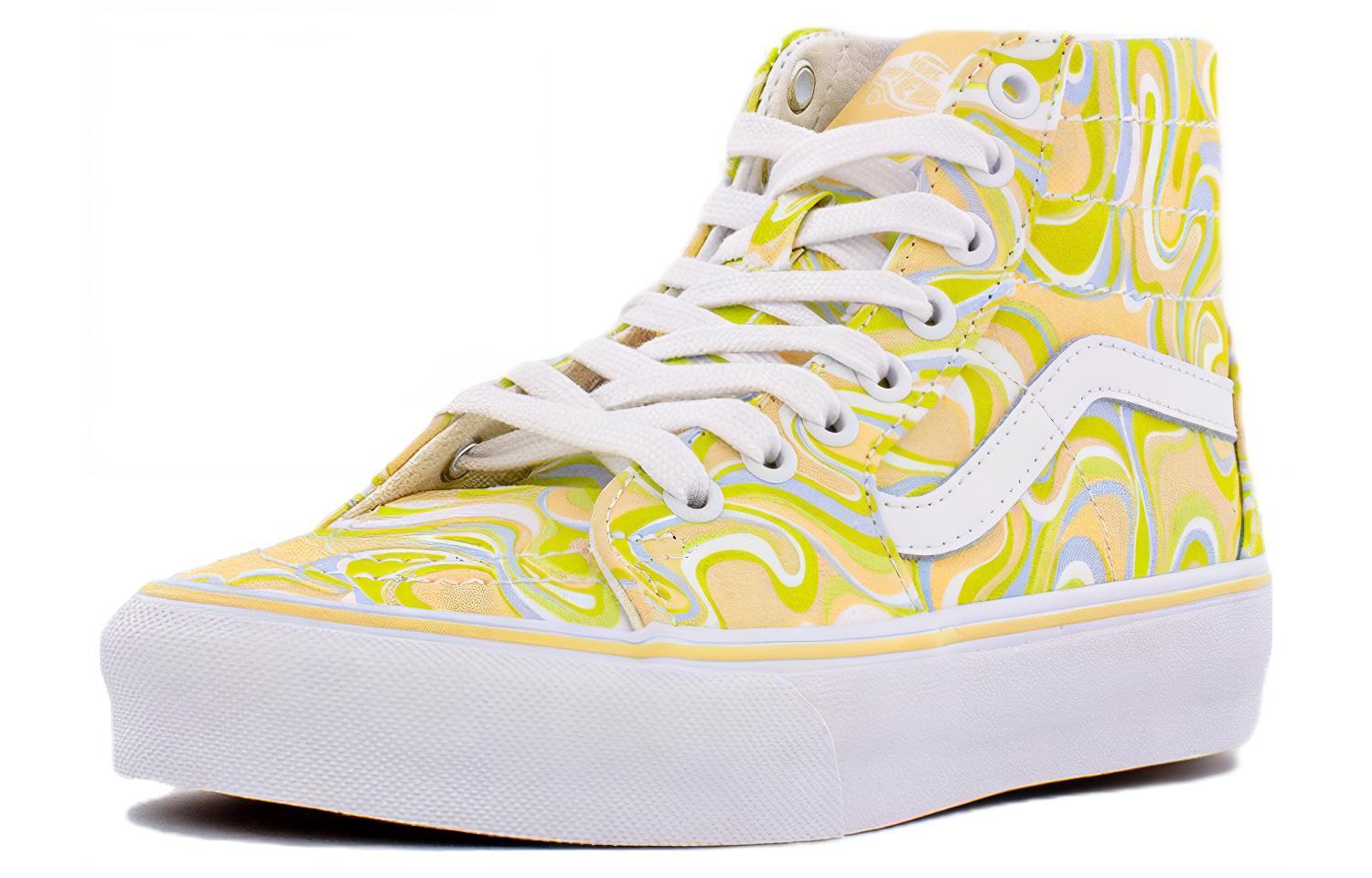 Order Vans Sk8-Hi Tapered 經典休閒滑板鞋 男女皆宜 黃綠色