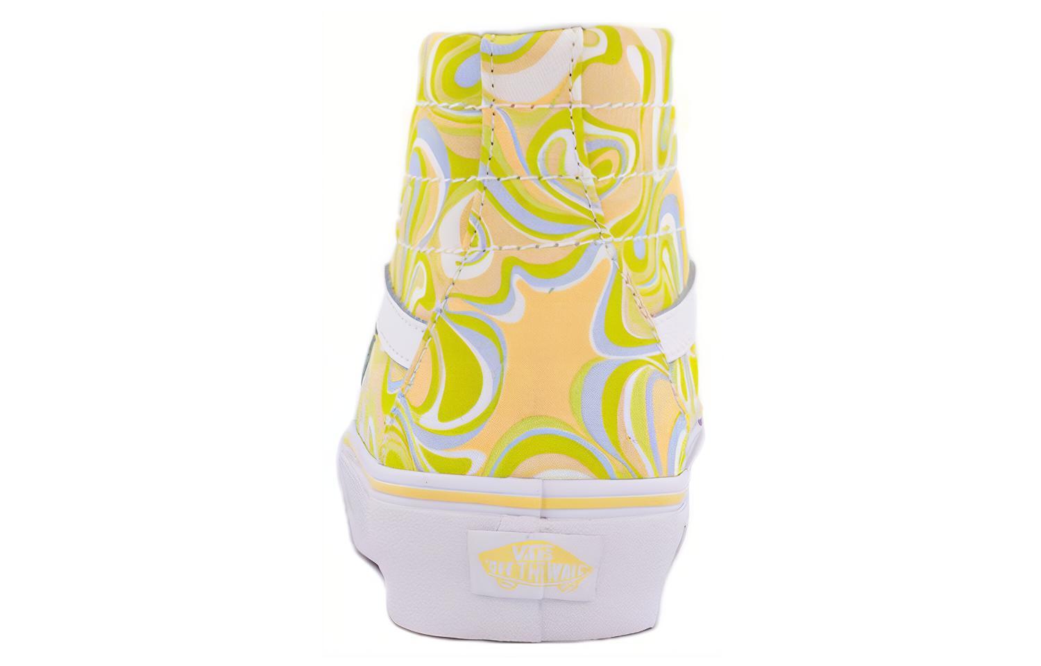 Lookbook Vans Sk8-Hi Tapered 經典休閒滑板鞋 男女皆宜 黃綠色