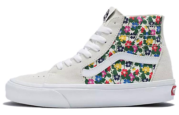 Vans Sk8-Hi Tapered Floral Shoes 'White Multi' VN0A5KRUWHT
