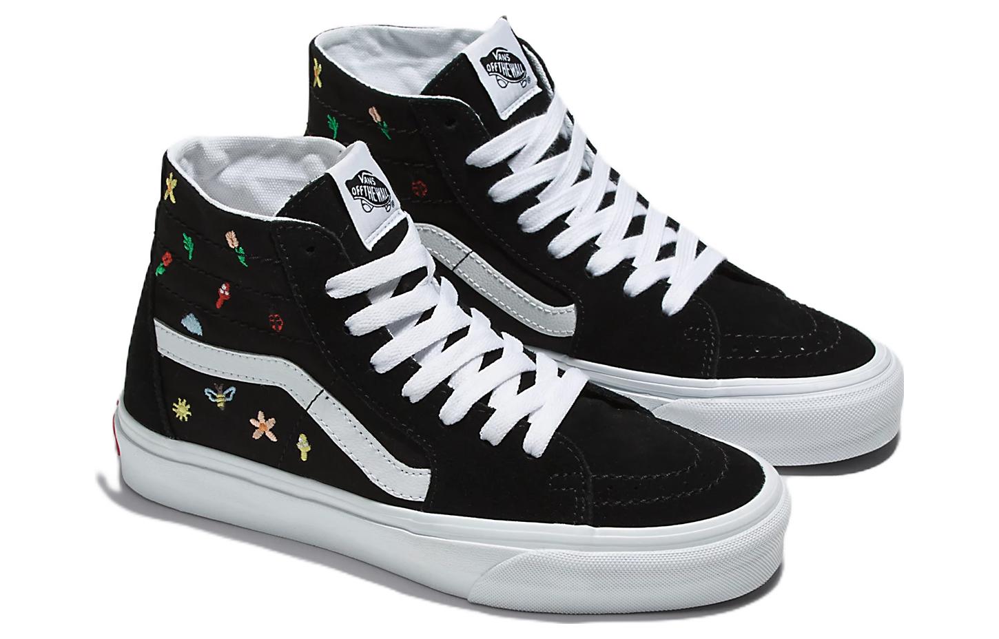 Vans Sk8-Hi Tapered Garden Party Shoes 'Black' 圖 2