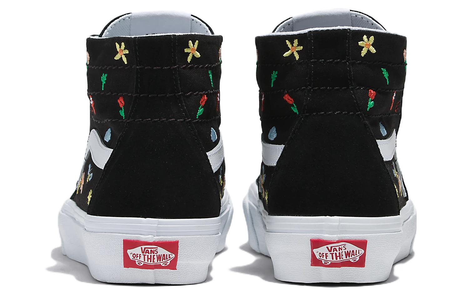 Vans Sk8-Hi Tapered Garden Party Shoes 'Black' 圖 3