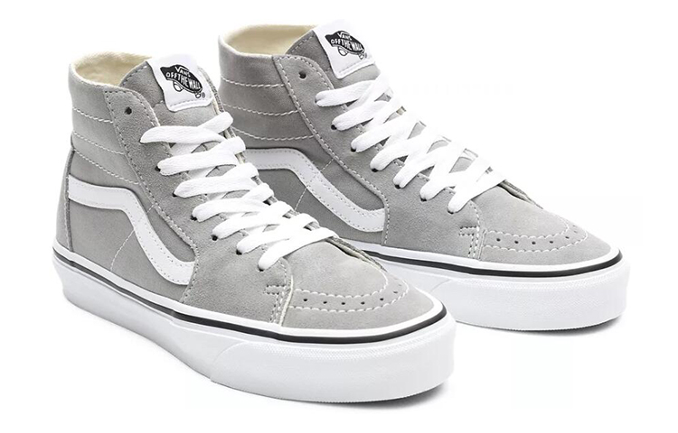 Lookbook Vans SK8 HI Tapered 高筒滑板鞋 男女同款 灰色