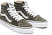 Vans Sk8-Hi Tapered Kasut Hijau Hijau Gelap VN0A4U160FI